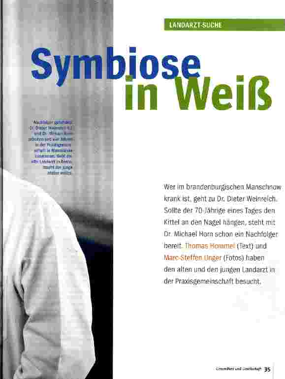 Vorschauseite 2: Symbiose in Weiß