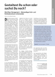 Vorschauseite 1: Gestaltest du schon oder suchst du noch? Workflow-Management - Notwendiges Fachmethodenwissen sicherstellen und