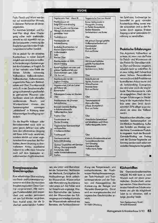 Vorschauseite 2: Vollwertkost - ein inflationärer Begriff?