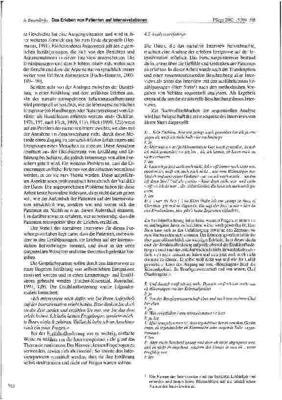 Vorschauseite 3: Das Erleben von Patienten auf Intensivstationen Eine qualitative Untersuchung