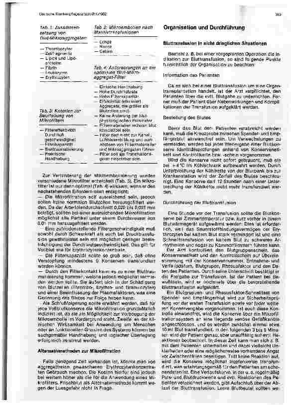 Vorschauseite 2: Die Bluttransfusion