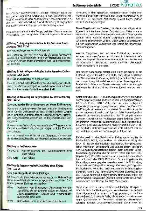 Vorschauseite 2: Kodierung in der Geburtshilfe - ein Buch mit 7 Siegeln?