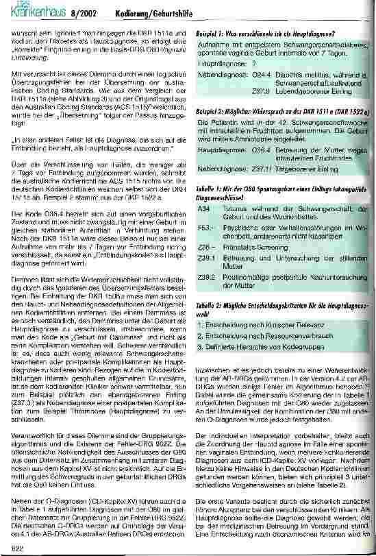 Vorschauseite 3: Kodierung in der Geburtshilfe - ein Buch mit 7 Siegeln?