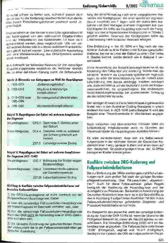 Vorschauseite 4: Kodierung in der Geburtshilfe - ein Buch mit 7 Siegeln?