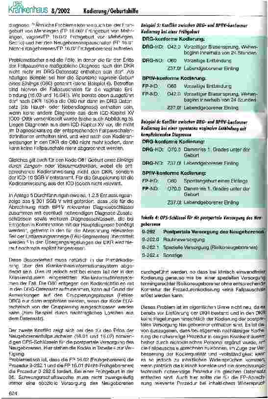 Vorschauseite 5: Kodierung in der Geburtshilfe - ein Buch mit 7 Siegeln?