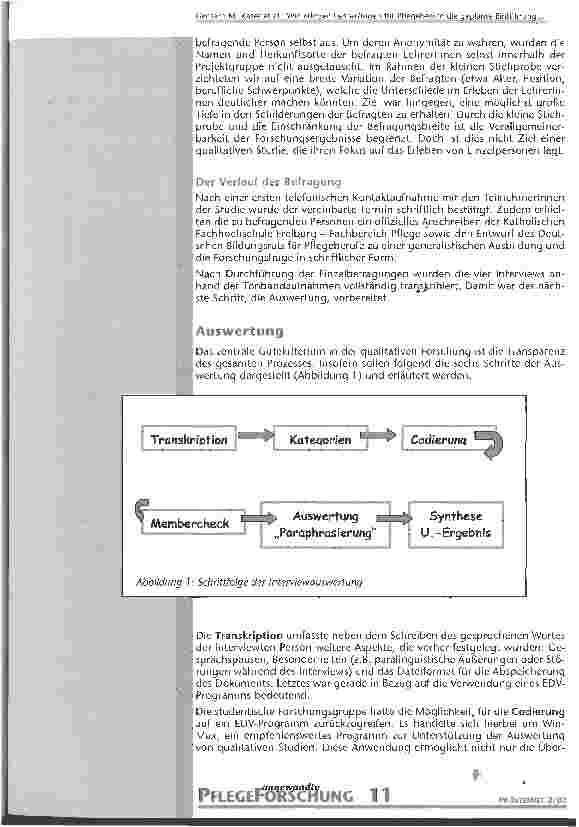Vorschauseite 5: Wie erleben Lehrer/innen für Pflegeberufe die geplante Einführung einer generalistischen Pflegeausbildung? Eine qualitative Untersuchung