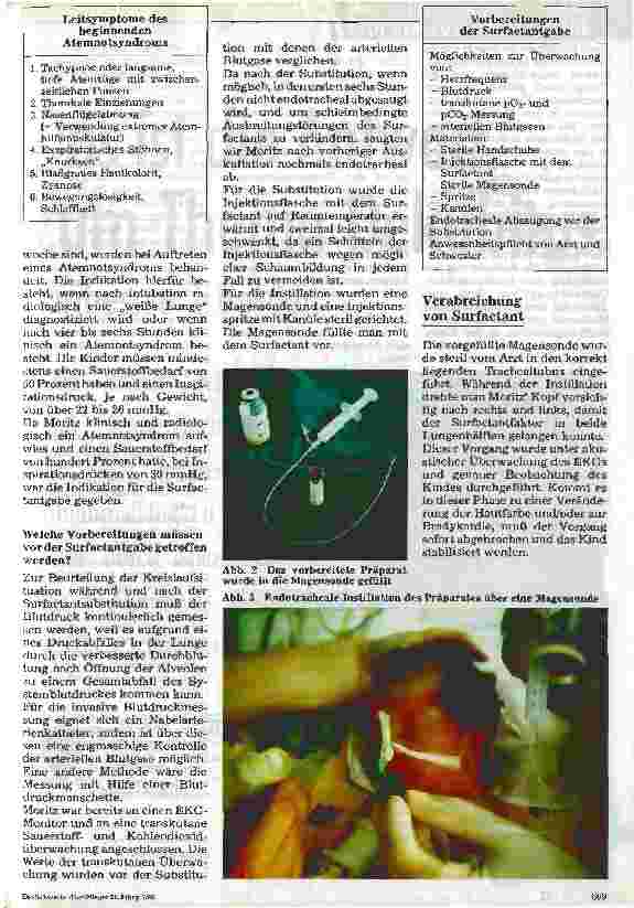 Vorschauseite 2: Atemnotsyndrom bei Frühgeborenen Pflegerische Versorgung nach Surfactantsubsitution