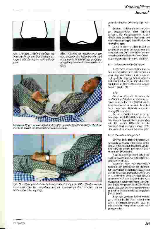Vorschauseite 4: Prophylaxe von Dekubitalulcera Teil 2