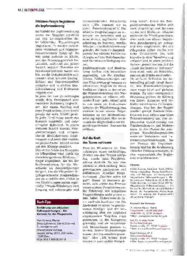 Vorschauseite 3: Was ist gut für wen?