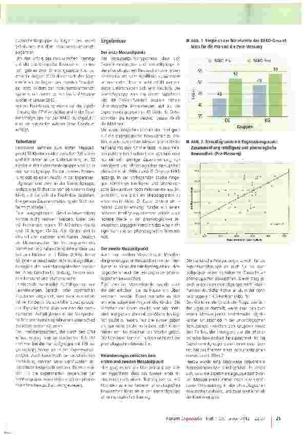 Vorschauseite 4: Musikalisches Training und phonologische Bewusstheit