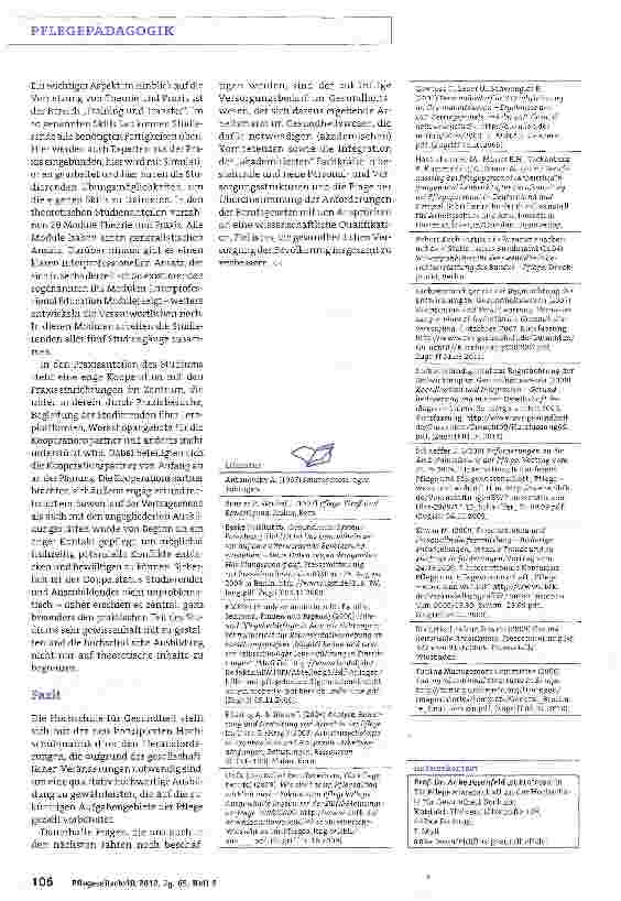 Vorschauseite 5: Für die Pflegepraxis studieren