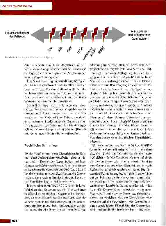 Vorschauseite 3: Datenverarbeitung und Datenschutz im Gesundheitswesen - technische Möglichkeiten und rechtliche Grundlagen
