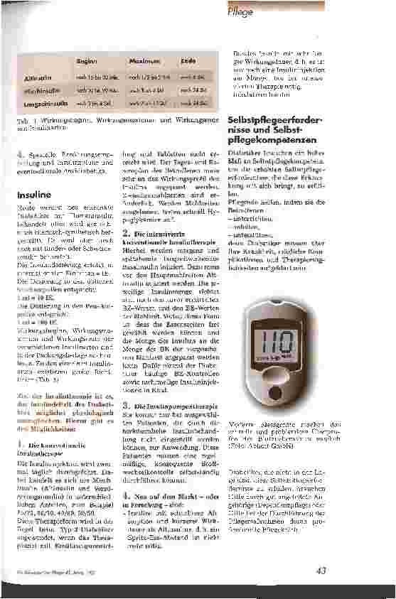Vorschauseite 4: Pflegehandlungen bei Diabetes mellitus