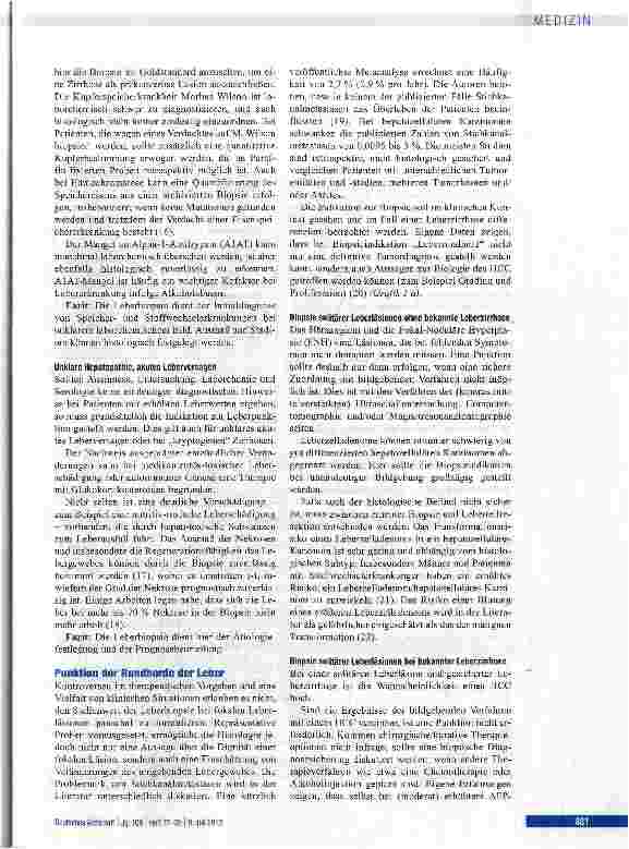 Vorschauseite 5: Indikationen zur Leberbiopsie