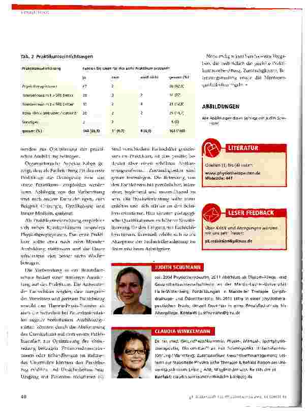 Vorschauseite 5: Praktische Ausbildung