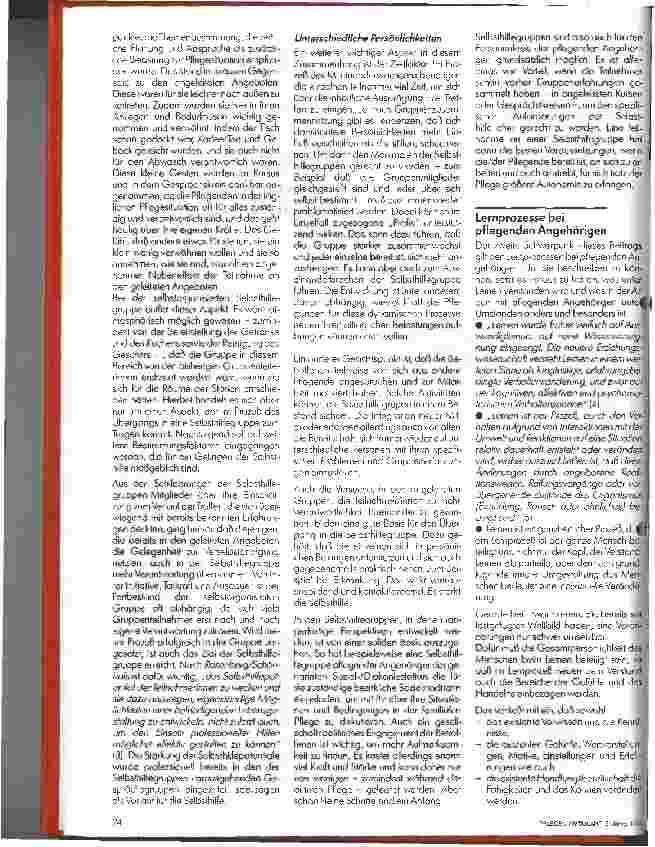 Vorschauseite 4: Angehörige pflegen Angehörige