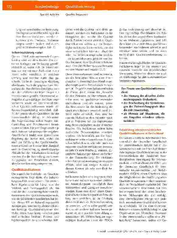 Vorschauseite 4: Das Peer-Review-Verfahren in der Intensivmedizin