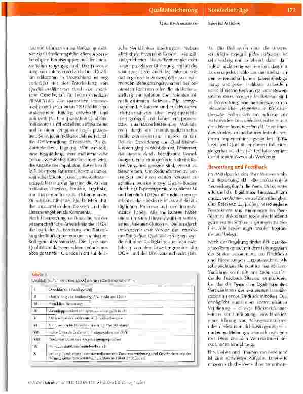 Vorschauseite 5: Das Peer-Review-Verfahren in der Intensivmedizin