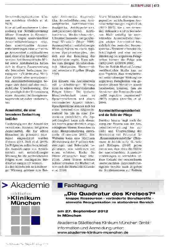 Vorschauseite 3: Polypharmazie im AlterMehr Sicherheit in der Arzneimitteltherapie