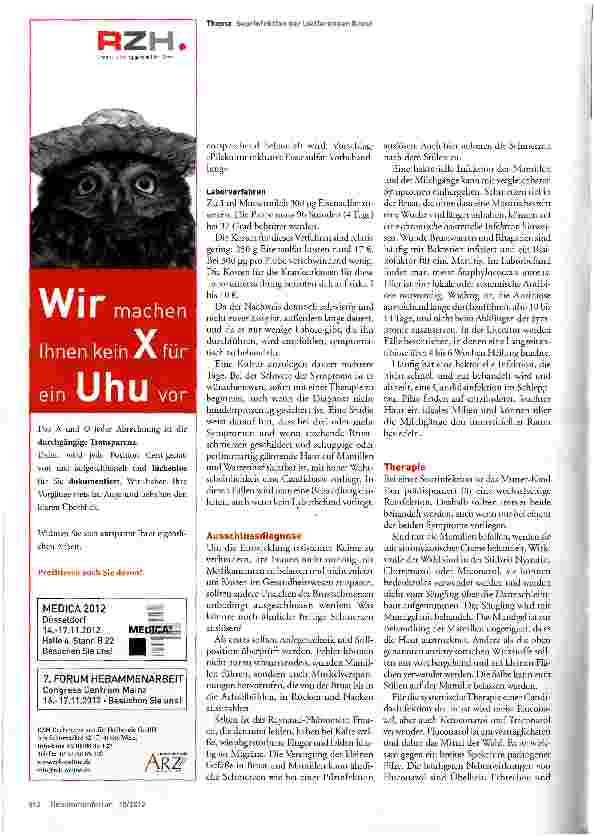 Vorschauseite 3: Beherzte Diagnose gefragt