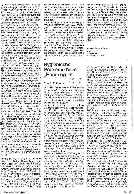 Vorschauseite 2: Diskussion um die Gesetzesinitiative zur Mitnahme von Mutter und Vater