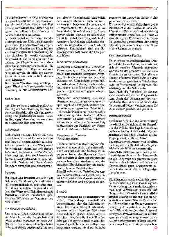 Vorschauseite 2: Ethische Herausforderungen und persönliche Verantwortung