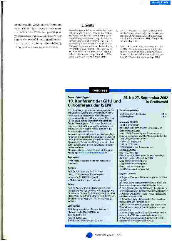 Vorschauseite 6: Qualitätsgesicherte Flächendesinfektion