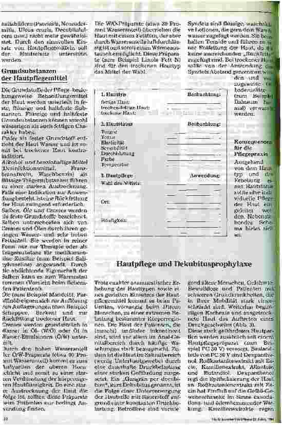 Vorschauseite 4: Ein All-Tägliches Problem Die Pflege der Haut