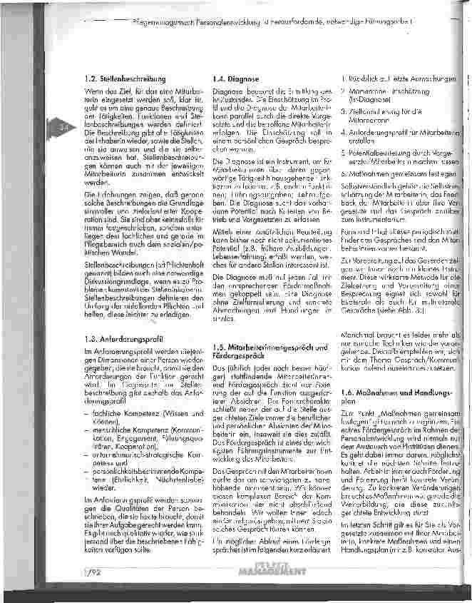 Vorschauseite 4: Pflegemanagement: Personalentwicklung ist herausfordernde, notwendige Führungsarbeit