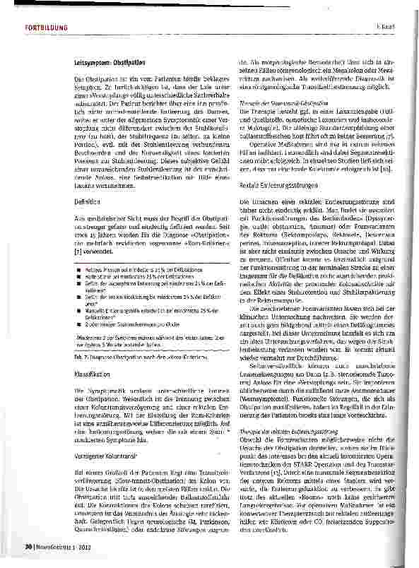 Vorschauseite 6: Was muss der Neurologe im Kontinenzzentrum von der Proktologie wissen?