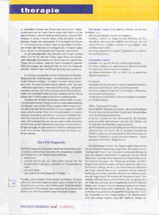 Vorschauseite 2: Das Fasziendistorsionsmodell zur Behandlung des Bewegungsapparates