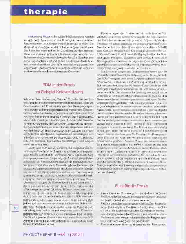 Vorschauseite 4: Das Fasziendistorsionsmodell zur Behandlung des Bewegungsapparates