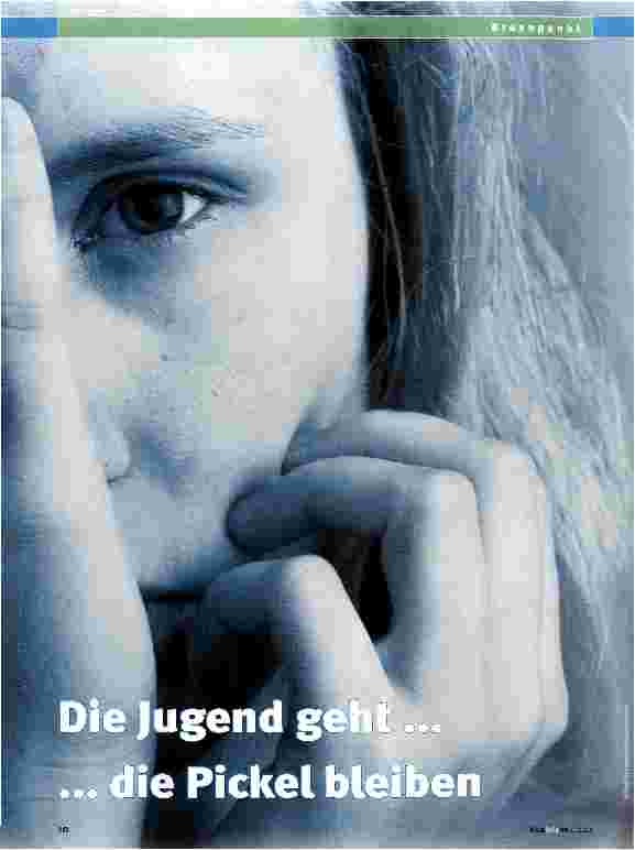 Vorschauseite 1: Die Jugend geht...die Pickel bleiben