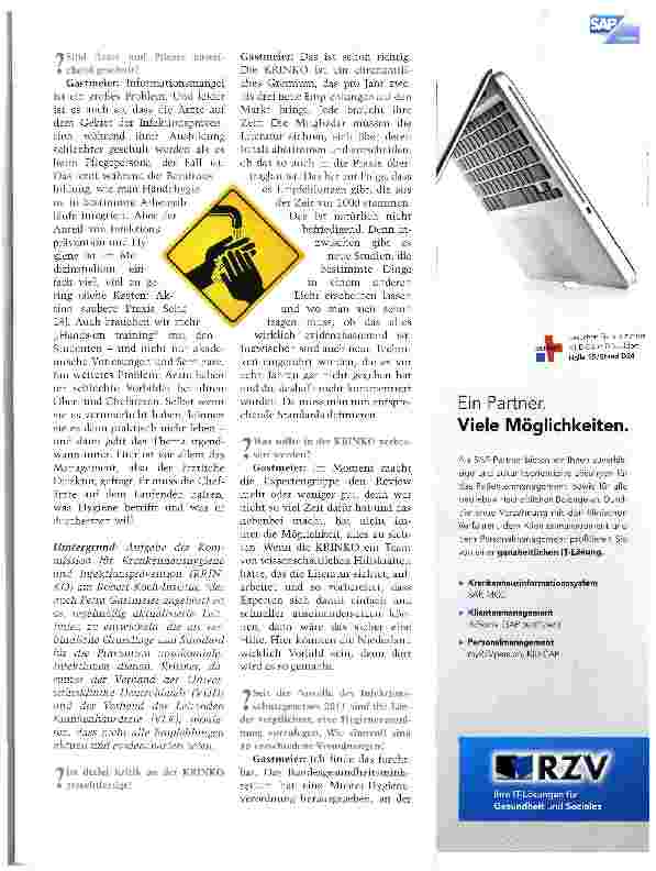 Vorschauseite 4: Keime, Mythen, Infektionen