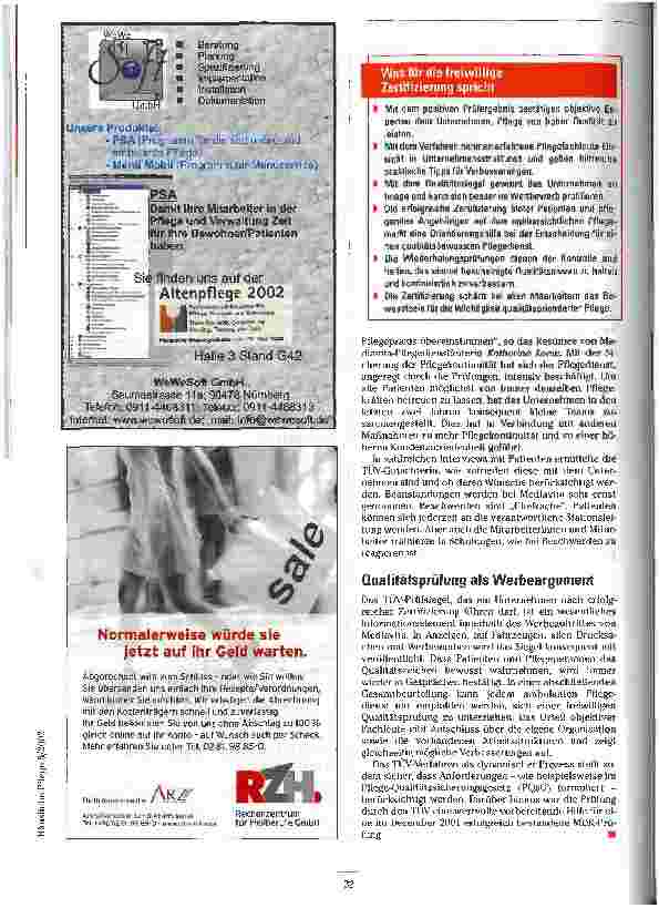 Vorschauseite 3: Zertifizierung als Chance