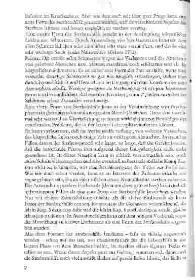 Vorschauseite 2: Sterbehilfe und Sterbensbeistand