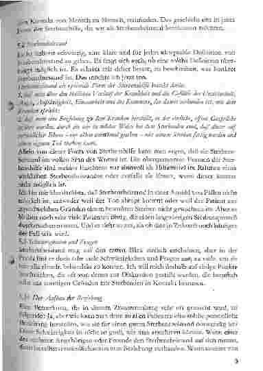 Vorschauseite 3: Sterbehilfe und Sterbensbeistand