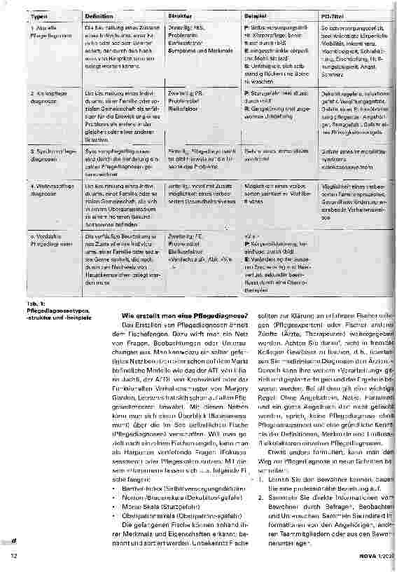 Vorschauseite 3: Pflegediagnosen in der Altenund Langzeitpflege