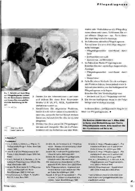 Vorschauseite 4: Pflegediagnosen in der Altenund Langzeitpflege
