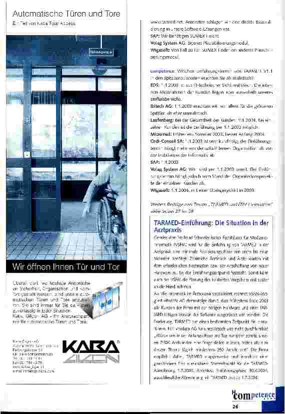 Vorschauseite 2: Wann sind die Software-Lieferanten bereit?