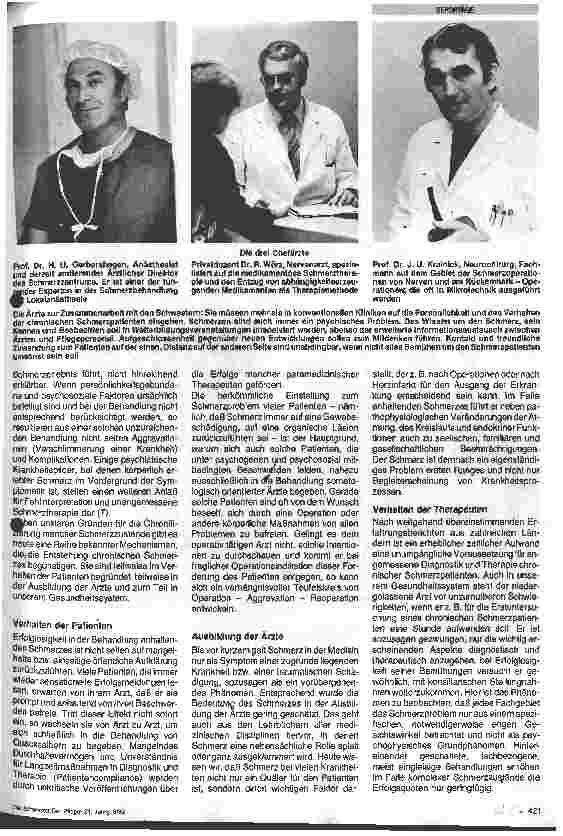 Vorschauseite 2: Aufgaben und Struktur von Schmerzzentren