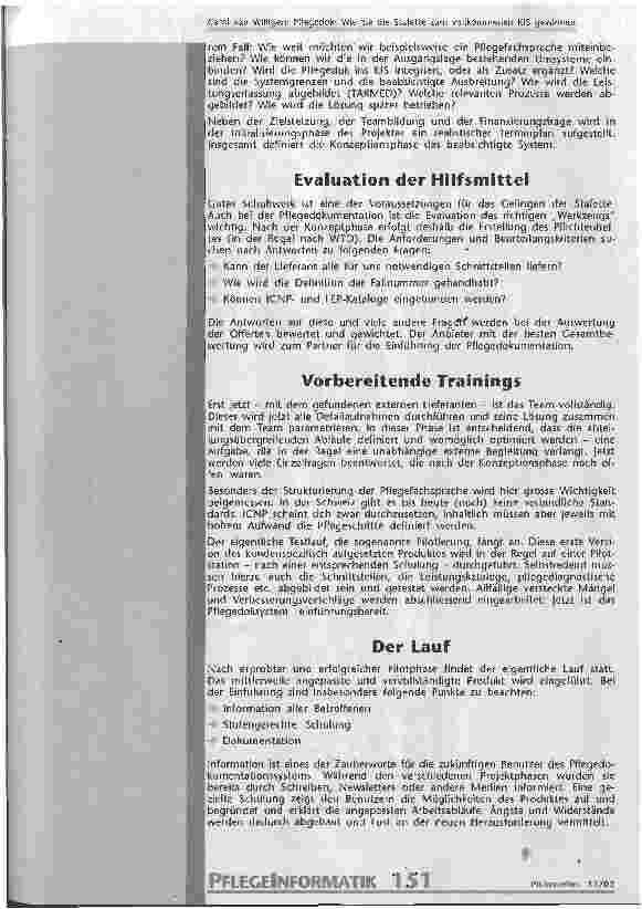 Vorschauseite 3: Pflegedok: Wie Sie die Stafette zum vollkommenen KIS gewinnen