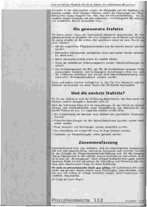 Vorschauseite 4: Pflegedok: Wie Sie die Stafette zum vollkommenen KIS gewinnen
