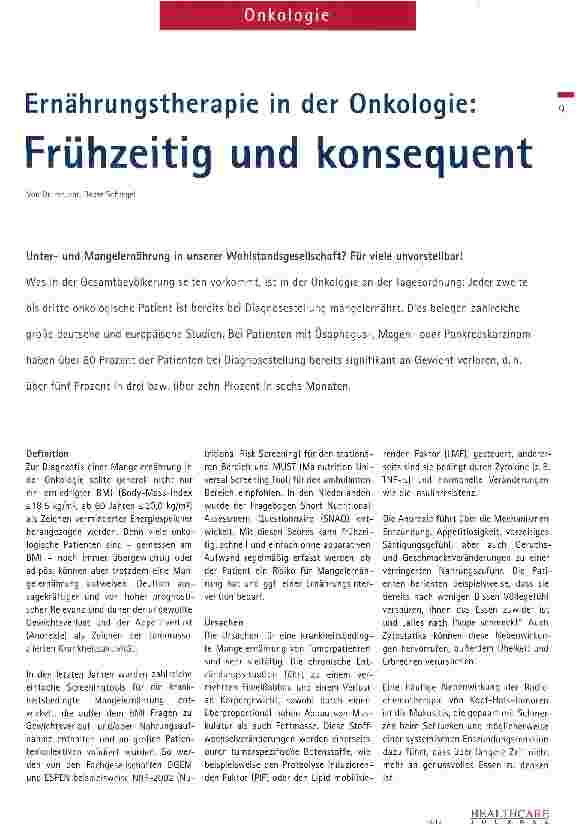 Vorschauseite 1: Frühzeitig und konsequent