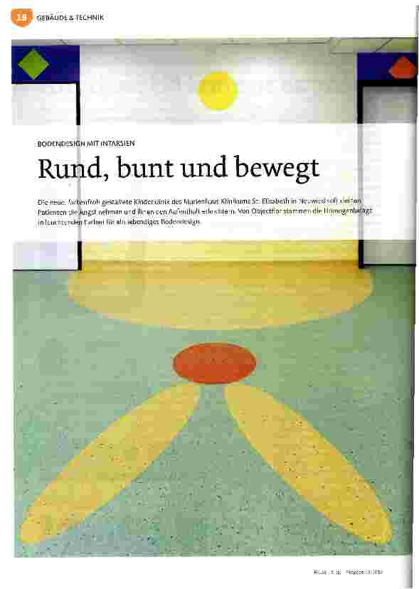 Vorschauseite 1: Rund, bunt und bewegt