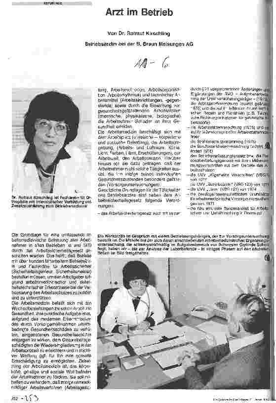 Vorschauseite 1: Arzt im Betrieb