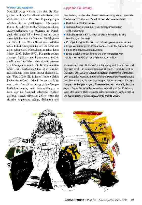 Vorschauseite 4: Burnout-Prävention in der Demenzpflege