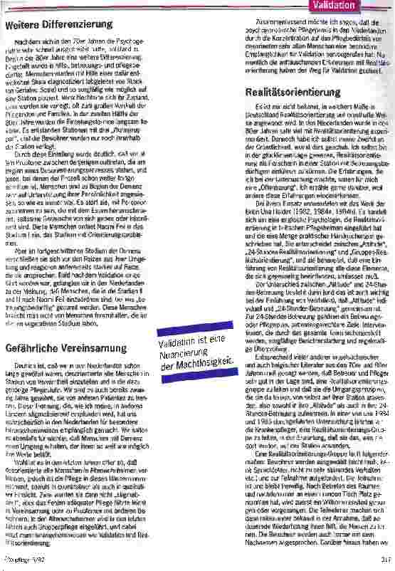 Vorschauseite 3: Ein Damm gegen die Proletarisierung der Pflege