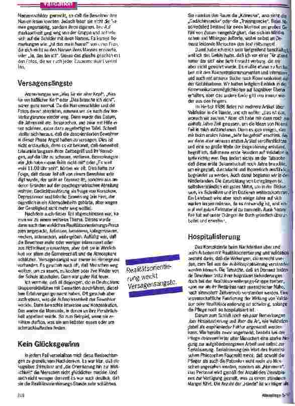 Vorschauseite 4: Ein Damm gegen die Proletarisierung der Pflege
