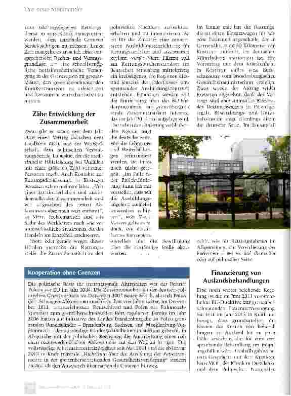 Vorschauseite 3: Brückenschlag über die Oder